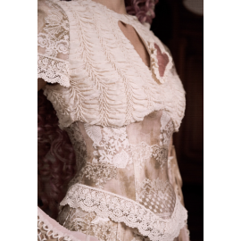 Cupid's Poetry Box Short Sleeve Top by Blood Supply (BSY161TP)